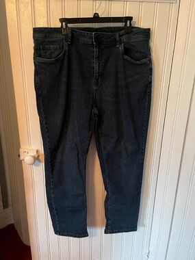 Slim Straight Men’s Jeans - Dark Blue